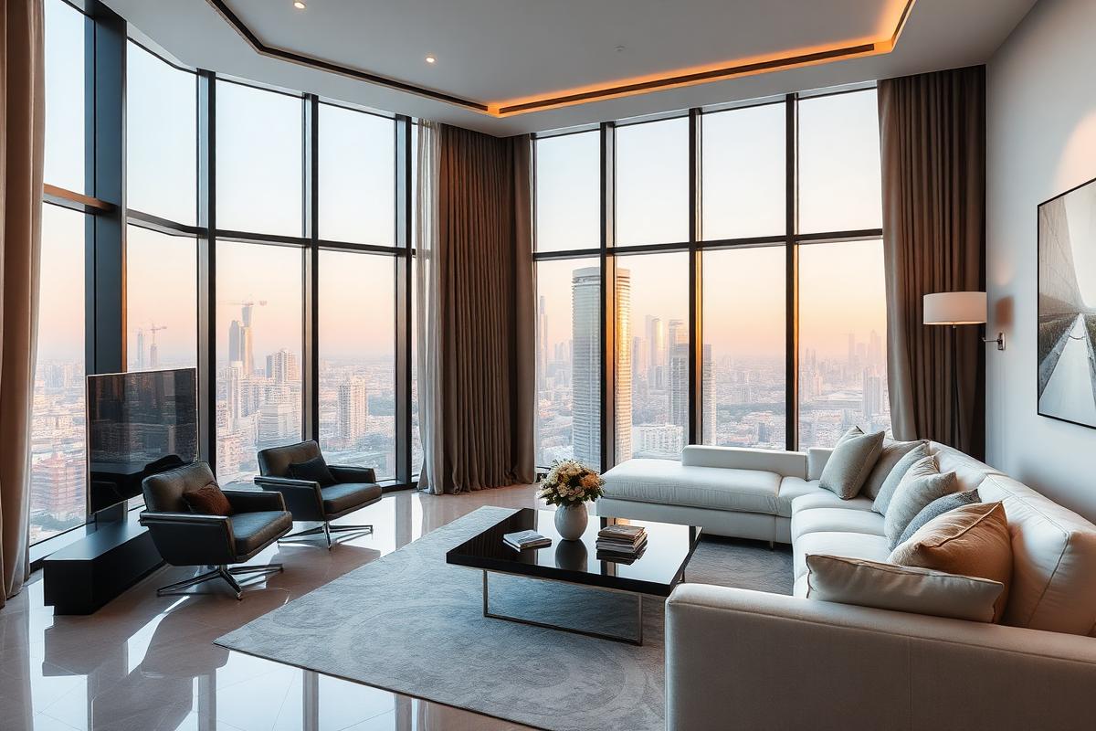 Luxury apartment interior
